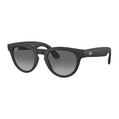 RAY-BAN META AI HEADLINER MATTE BLACK WITH POLARIZED GRADIENT GRAPHITE LENSES (GEN 2)