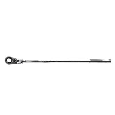 17MM 18-1/2" REVERSIBLE FLEX RATCHETING WRENCH FOR DUAL DRIVE SOCKETS