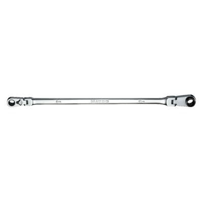 8MM X 10MM REVERSIBLE DOUBLE BOX FLEX RATCHETING WRENCH 