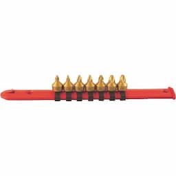 1/4" DRIVE 7 PIECE PHILLIPS SCREWDRIVER BITS SET