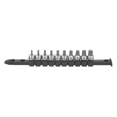 1/4" DRIVE 10 PIECE EXTRA STUBBY ADV TORX® BIT DRIVER SET