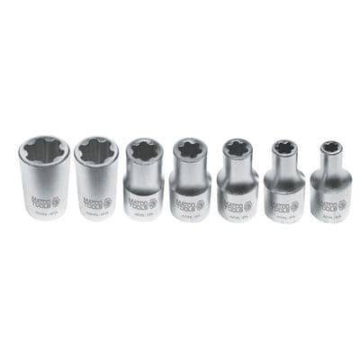 1/4" DRIVE 7 PIECE TORX® PLUS CHROME SOCKET SET