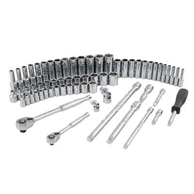 65 PIECE 1/4" & 3/8" DRIVE METRIC SILVER EAGLE® MASTER SOCKET SET