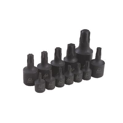 12 PIECE 1/2" 1/4" AND 3/8" DRIVE ADV TORX® BIT SOCKET SET