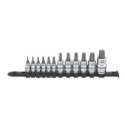 12 PIECE 1/2" 1/4" AND 3/8" DRIVE ADV TORX® PLUS BIT SOCKET SET