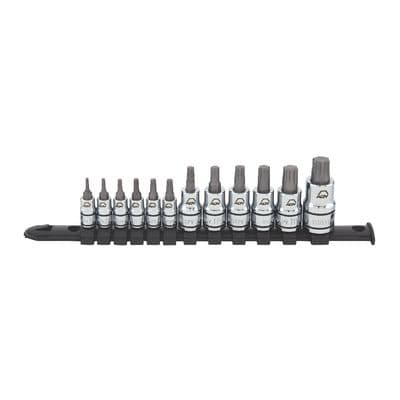 12 PIECE 1/2" 1/4" AND 3/8" DRIVE ADV TORX® PLUS BIT SOCKET SET