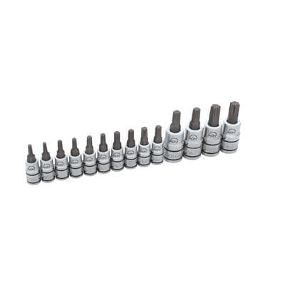 14 PIECE 1/4" AND 3/8" DRIVE ADV TORX® BIT SOCKET SET