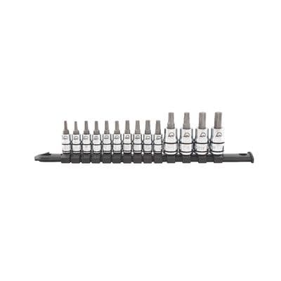 1/4" & 3/8" DRIVE 14 PIECE ADV TORX® BIT SOCKET SET