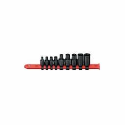 1/4" AND 3/8" DRIVE 9 PIECE RECESSED TORX® SOCKET SET