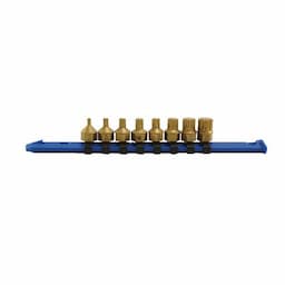 1/4" DRIVE 8 PIECE TRIPLE SQUARE BIT SET