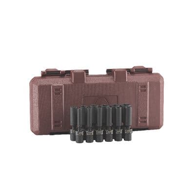 12 PIECE 1/4" DRIVE DEEP UNIVERSAL ADV IMPACT SOCKET SET