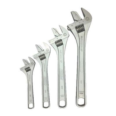4 PIECE ADJUSTABLE/REVERSIBLE WRENCH SET