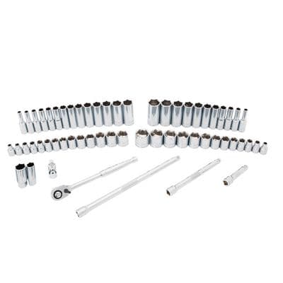 3/8" DRIVE 59 PIECE SILVER EAGLE® CHROME MASTER SOCKET SET