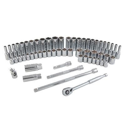 59 PIECE 3/8" DRIVE SILVER EAGLE® CHROME SOCKET SET