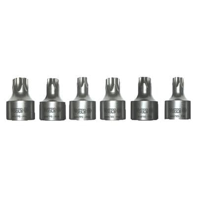 3/8" DRIVE 6 PIECE TORX® & TORX PLUS® TRUCK BED REMOVAL SET