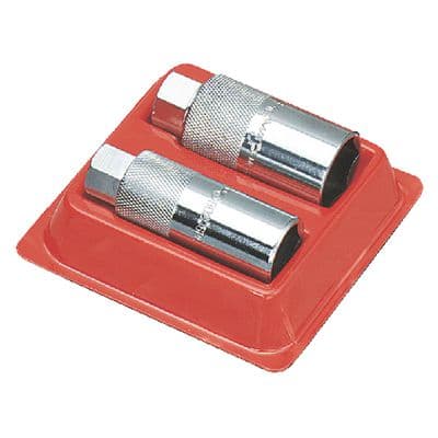 3/8" DRIVE 2 PIECE SAE 6 POINT CHROME SPARK PLUG SOCKET SET