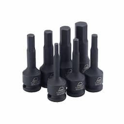 3/8" DRIVE ADV 7 PIECE METRIC ADV HEX BIT SOCKET SET