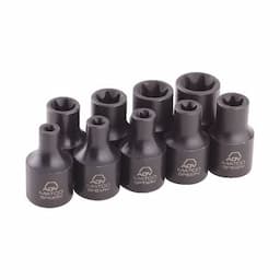 9 PIECE 3/8" DRIVE ADV INVERTED TORX® IMPACT SOCKET SET