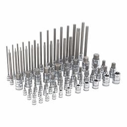 75 PIECE 1/4" DRIVE MASTER ADV HEX / TORX® BIT SOCKET SET