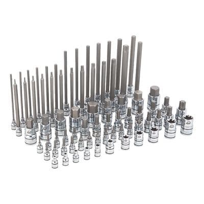 75 PIECE 1/4" DRIVE MASTER ADV HEX / TORX® BIT SOCKET SET