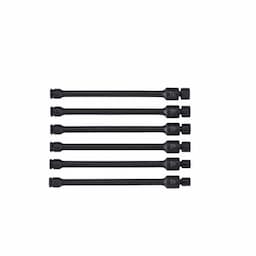 6 PIECE 3/8" DRIVE METRIC 6 POINT ADV LONG UNIVERSAL IMPACT SOCKET SET