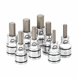 3/8" DRIVE 8 PIECE METRIC ADV HEX BIT SOCKET SET