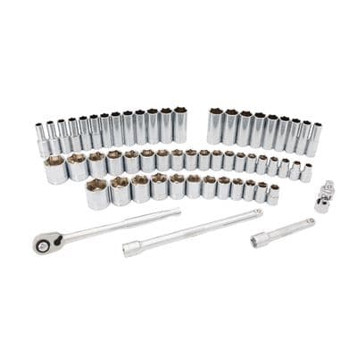 57 PIECE 1/2" DRIVE SILVER EAGLE® CHROME MASTER SOCKET SET
