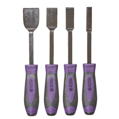 4 PIECE 10" LONG SCRAPER SET - PURPLE