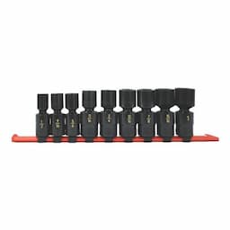 1/2" DRIVE 9 PIECE SAE 6 POINT UNIVERSAL IMPACT SOCKET SET