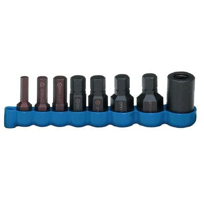 1/2" DRIVE 8 PIECE METRIC INTERCHANGEABLE HEX BIT DRIVER SET