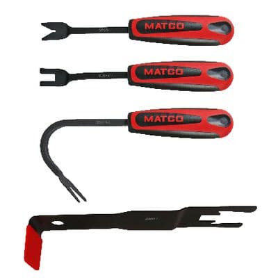 4 PIECE DOOR SERVICE SET - RED