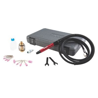 10 PIECE 1/8" SHANK PNEUMATIC SILVER EAGLE® PENCIL AIR DIE GRINDER KIT