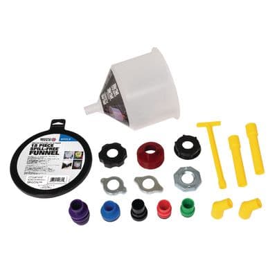 SPILL-FREE FUNNEL WITH FORD ADAPTER
