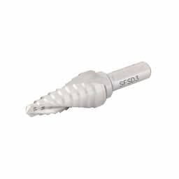 SPIRAL FLUTE STEP DRILL 1/4" - 3/4" 