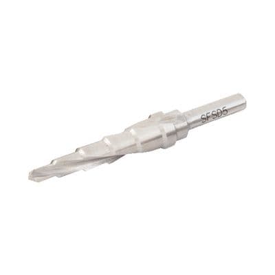 SPIRAL FLUTE STEP DRILL 3/16" - 1/2" 