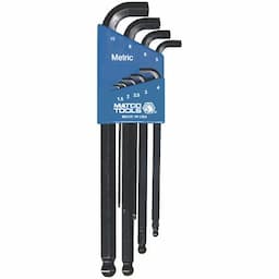 9 PIECE 1.5-10MM STUBBY BALL-HEX KEY SET