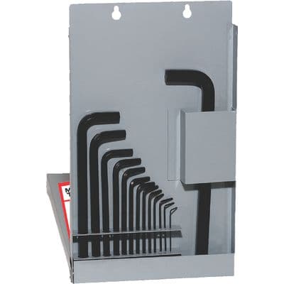 17 PIECE .029"-5/8" LONG HEX KEY SET