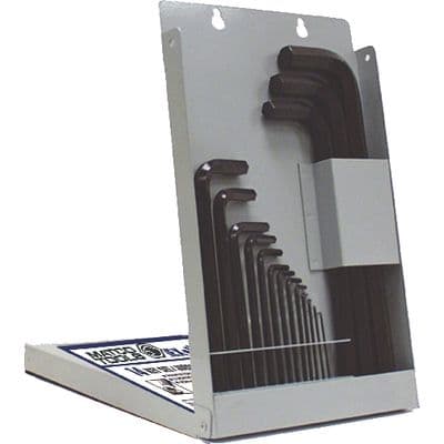 14 PIECE 0.9-17MM LONG HEX KEY SET
