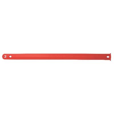SAE SOCKET RAIL 10-1/2" WORKING LENGTH RED
