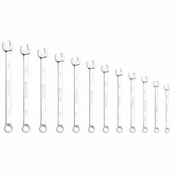 12 PIECE LONG METRIC COMBINATION WRENCH SET