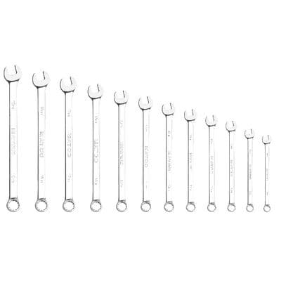 12 PIECE LONG METRIC COMBINATION WRENCH SET
