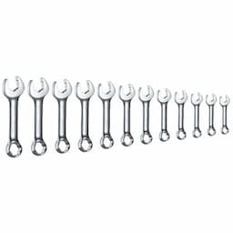 12 PIECE STUBBY METRIC HEX GRIP WRENCH SET