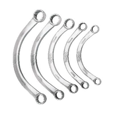 5 PIECE METRIC HALF MOON WRENCH SET