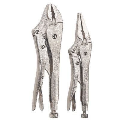 2 PIECE LOCKING PLIERS SET