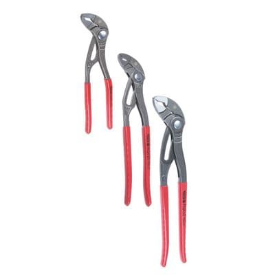 KNIPEX 3 PIECE QUICK ADJUST PUMP PLIERS SET