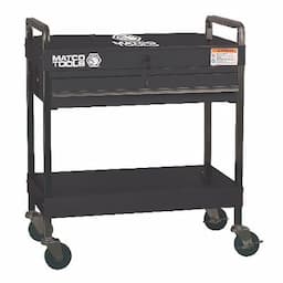 30” x 17” SP8230 SERVICE CART (BLACK/BLACK)