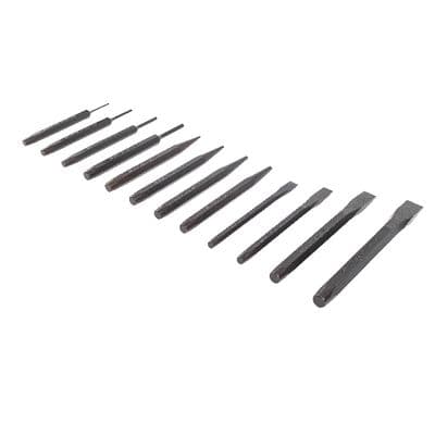 12 PIECE PUNCH AND CHISEL SET
