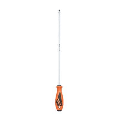 1/4" X 14" SLOTTED  SCREWDRIVER - ORANGE
