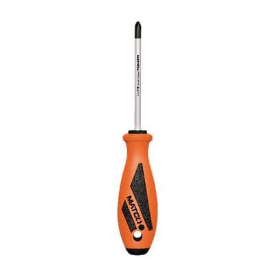 1/4" X  4" SCREWDRIVER PHILLIPS P2 - ORANGE