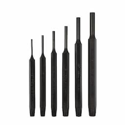 6 PIECE PIN PUNCH SET